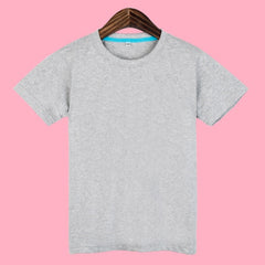 100% Cotton Children T-shirt Kids Tshirt 3-12T Boys Girls Black White Red Gray Yellow Tops 5 Colors XS-3XL for DIY