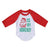 Lovely Kids Shirt Boys Girls Lovely Christmas Santa Claus Long Sleeve Letter Printing Daily Leisure Holiday Costume