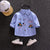 WEPBEL Autumn Shirts Baby Boys Long Sleeve Cartoon Car Print Shirts Kids Tops Tees Shirts Casual Blouse