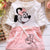 2018 New Summer Baby Girls Cartoon Minnie long sleeves Cotton Dress Children's Clothing Kids Princess Dresses Casual Clothes