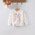 IENENS Baby Infant Pullovers Sweatshirts Kids Children Cartoon Rabbit T-shirt Hoodied Tops Todlers Girls Clothes Clothing 0-3Y