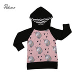 Girls Kids Girls Sweatshirt Hoodies Outerwear Clothes Toddler Children Enfant Girl Warm Hoodes Sweatshirts Clothing 1-5T