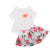 Toddler Kids Baby Girls T-shirt Tops+Skirt Dress Summer Outfits Clothes 2PCS Set 2019 new Arrival Soft Cute High Quality