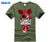 Kawaii FNAF Plush Foxy Men T Shirt Summer Hip Hop T-Shirt Pre-Cotton O-Neck tshirt Man Children kids Brand Clothing Teenage Boys