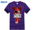 Kawaii FNAF Plush Foxy Men T Shirt Summer Hip Hop T-Shirt Pre-Cotton O-Neck tshirt Man Children kids Brand Clothing Teenage Boys