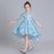 New Flower Girl Little Mermaid Pegeant Prom Princess Dess New Years Eve Dress Royal Blue Pink Thanksgiving Dress Kids Clothes