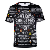 Merry Christmas 3D t shirt men/women/kids New sale Fashion print Short sleeve tees Merry Christmas 3D tshirts child casual tops