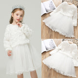 New Year Dress Girl Kids Party Santa Claus Costume Winter Snowman Holiday Xmas Party Girl Children Clothing 3 4 6 8 Years