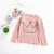 Baby Tops Toddler Kids Baby Girl Long Sleeve T-shirt Top Blouse Cotton Candy Color Clothes Baby Girl Clothes