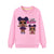 Autumn new lol doll Long Sleeve Cartoon T-Shirt for Girls Hoodies Girls Tops Teenage Toddler Costumes Children Kids Shirts Teens