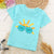 Summer Boys Girls T Shirts Children Cotton Clothes Kids Short Sleeve Soft Tops Boys Cartoon T Shirt  Girls Clothing T-Shirts