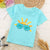 Summer Boys Girls T Shirts Children Cotton Clothes Kids Short Sleeve Soft Tops Boys Cartoon T Shirt  Girls Clothing T-Shirts