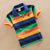 School Polo Shirts 2018 Summer Children's Short Sleeve Boys Polo Shirt Striped Kids Boy Tops tees Cotton Girls Boys Polo Shirts