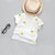 2019 new toddler Baby New Summer Boys T Shirt Kids Tops Cartoon Pineapple Pattern Girls T-shirt Boys Clothes Children T Shirts